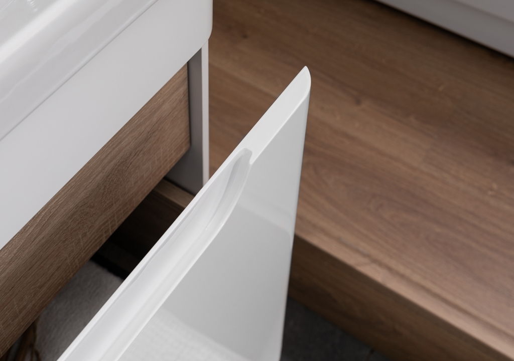 Тумба с раковиной Aquanet София 80 белый 0019986900182312 - Вид №7