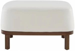 Ligne Roset Мягкая кожаная подставка для ног Flax 12190205