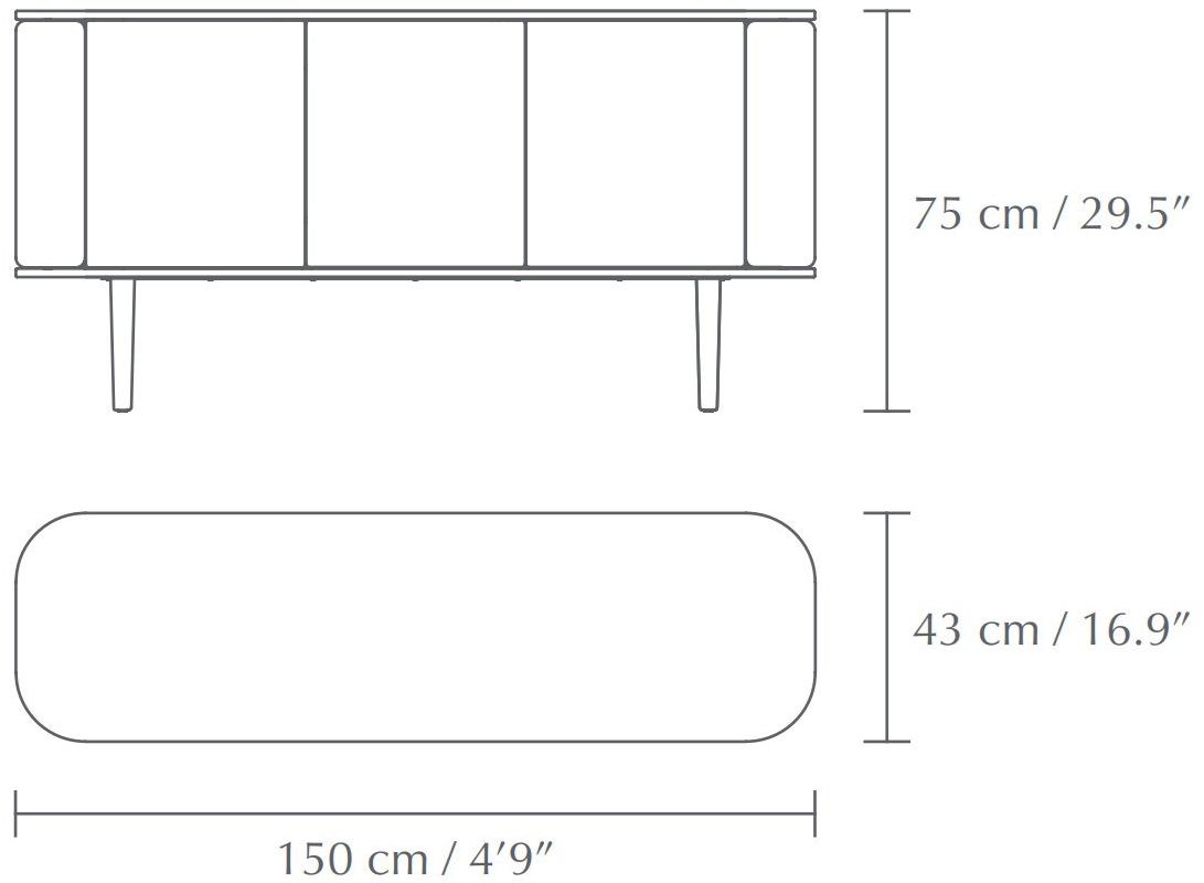 Umage Комод из дуба с распашными дверцами sun-id-1504274 - Вид №5