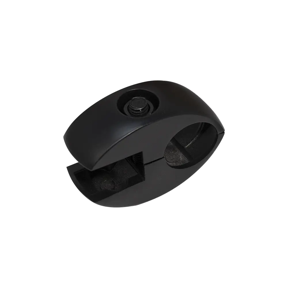 88483003 Держатель панели ⌀25 односторонний черный PALLADIUM STLM-1569372