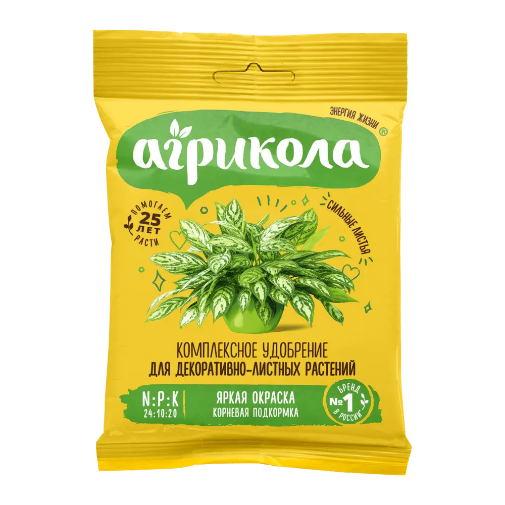 АГРИКОЛА Удобрение для декоративно-лиственных растений 25 г 82796340 STLM-0035994