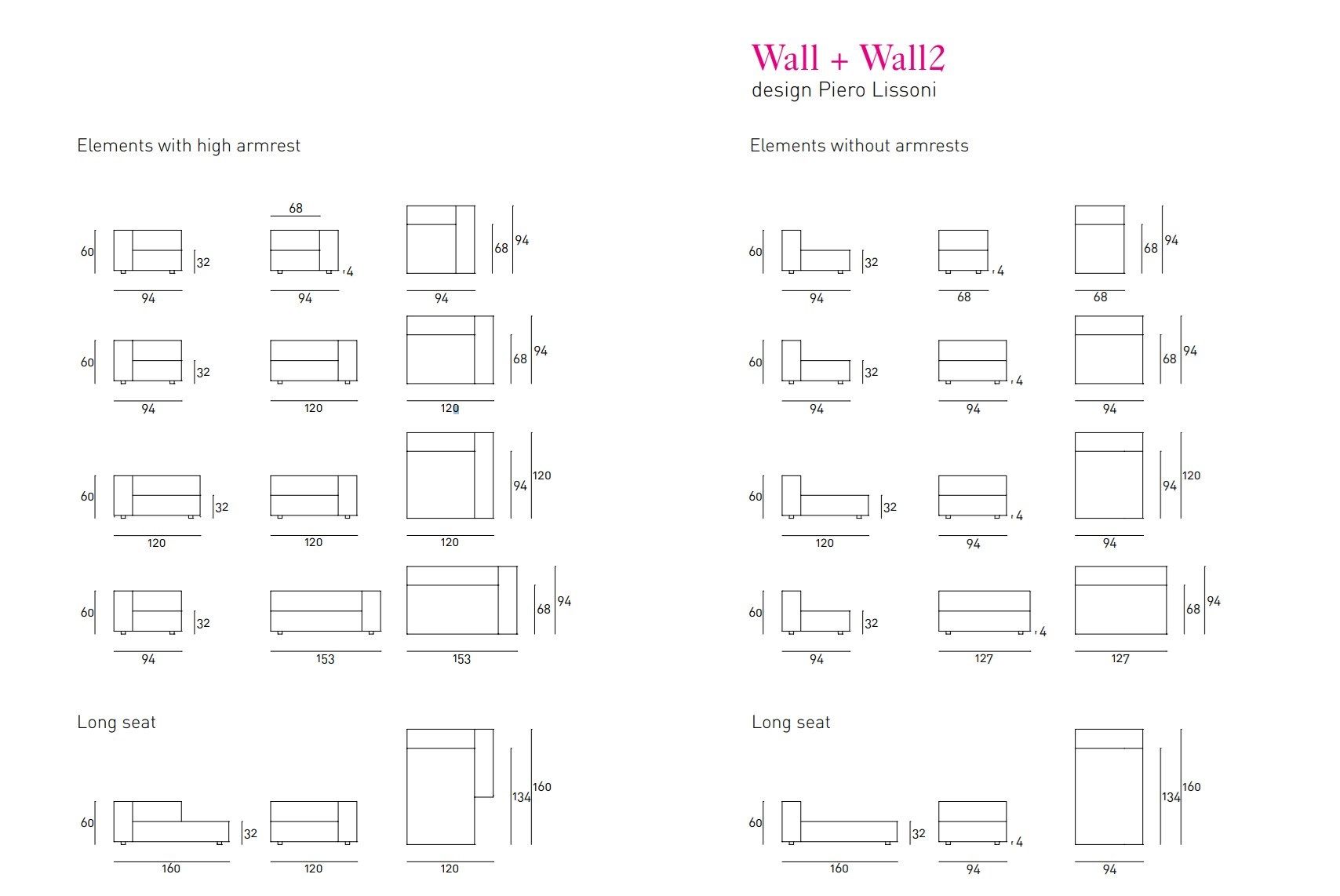 Съемный диван Living Divani Wall ARCH-00123570 - Вид №13