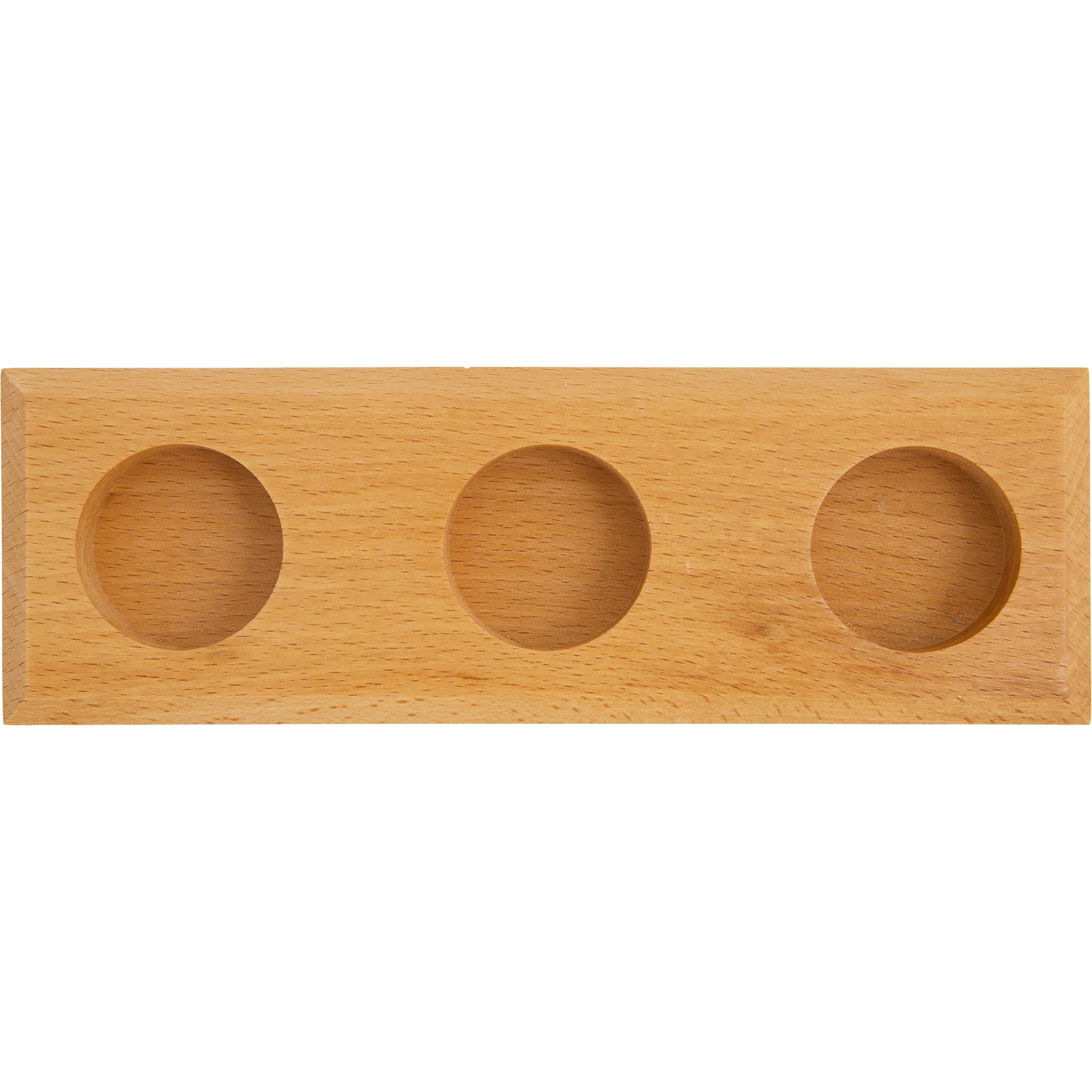 82150592 Подсвечник для трех чайных свечей, цвет бежевый Santreyd  - Вид №1