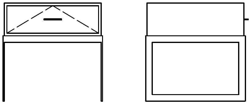 Ph Collection Квадратная тумбочка из дерева с ящиками sun-id-1493425 - Вид №1