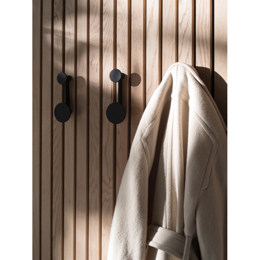 8910579 MENU Вешалка Afteroom, малая Черный / латунь  - Вид №1