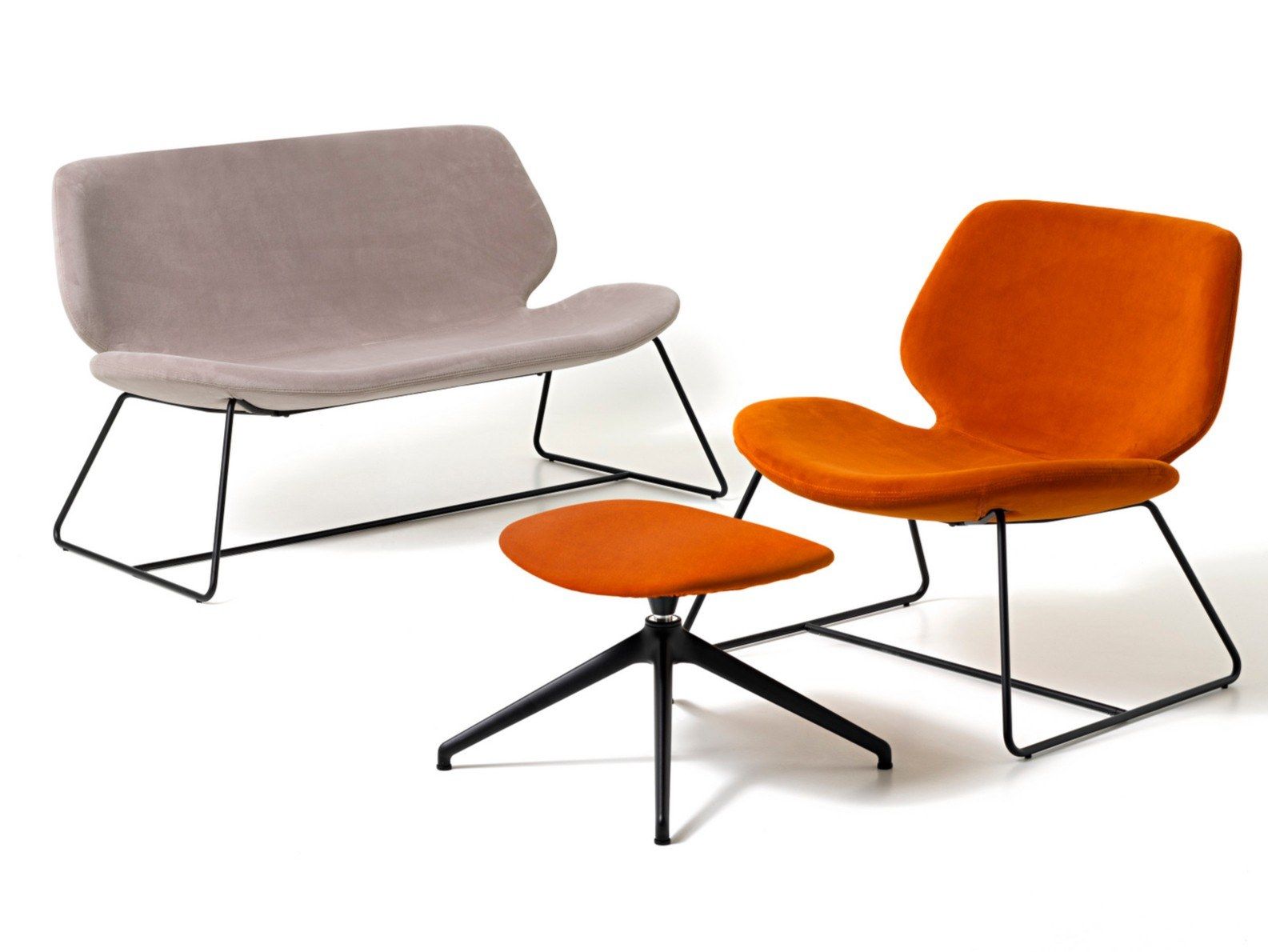 Тканевая спицевая подставка для ног Diemme Eon Lounge ARCH-00027577 - Вид №3