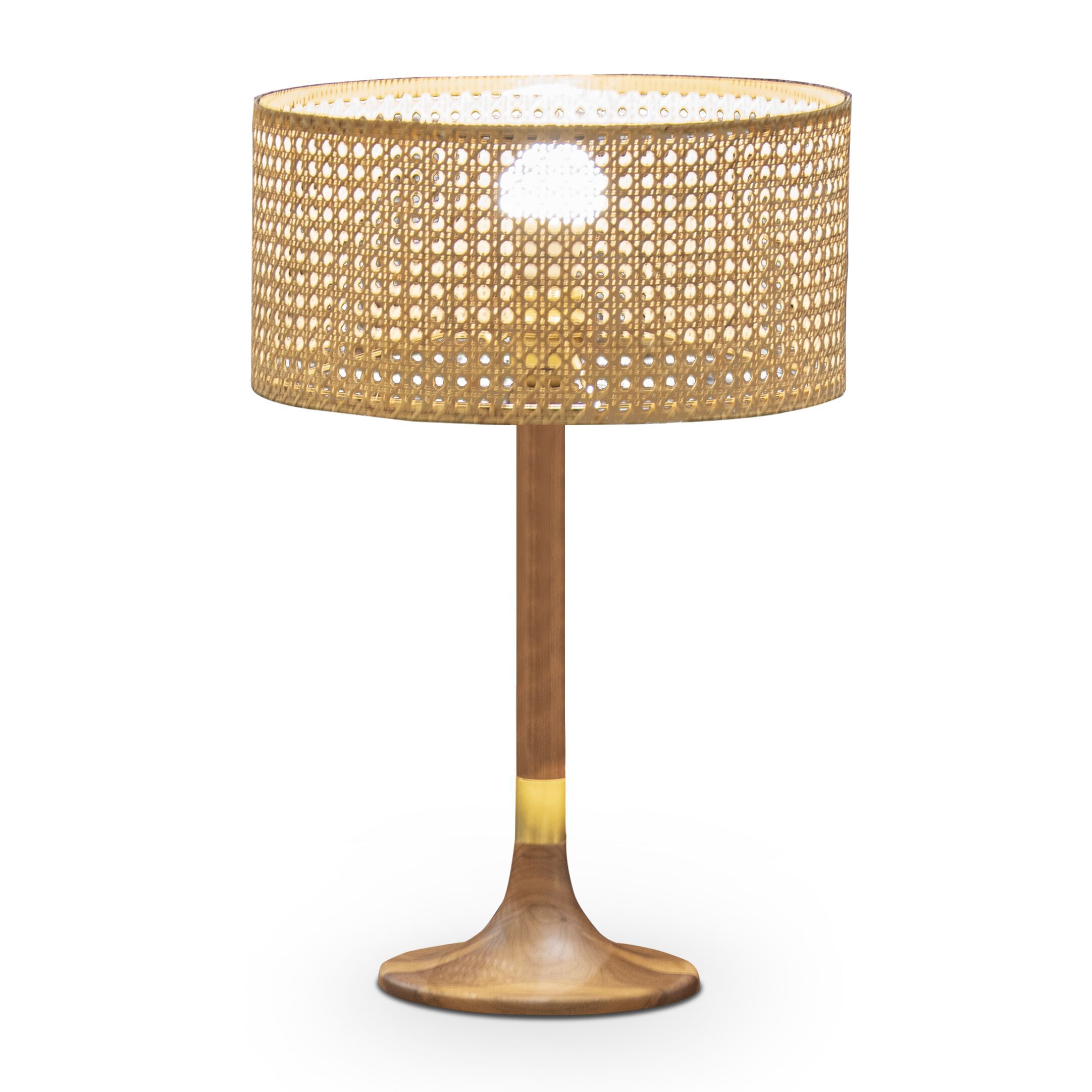 Венская соломенная настольная лампа Formitalia Partagas ARCH-00130663 - Вид №9