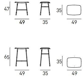 Living Divani Низкий стул Hinge sun-id-1353090 - Вид №2