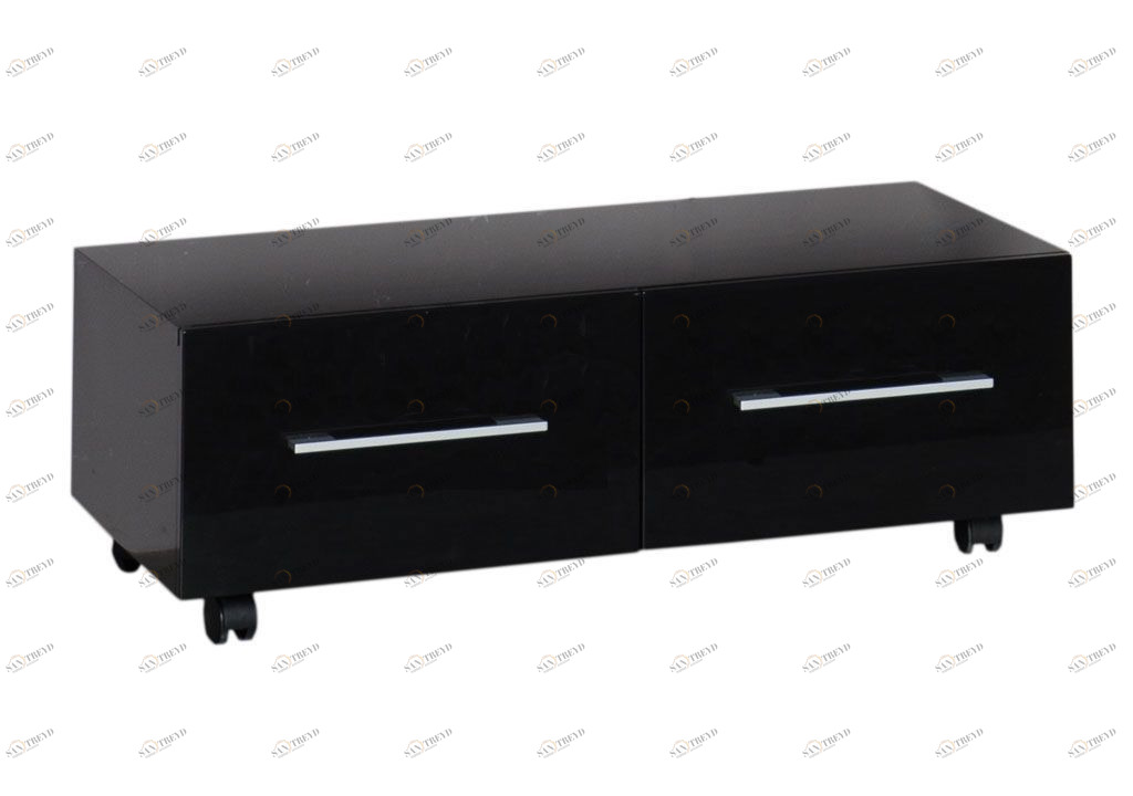Тумба подкатная Aquanet Верона 90 черный (2 ящика) 00172338
