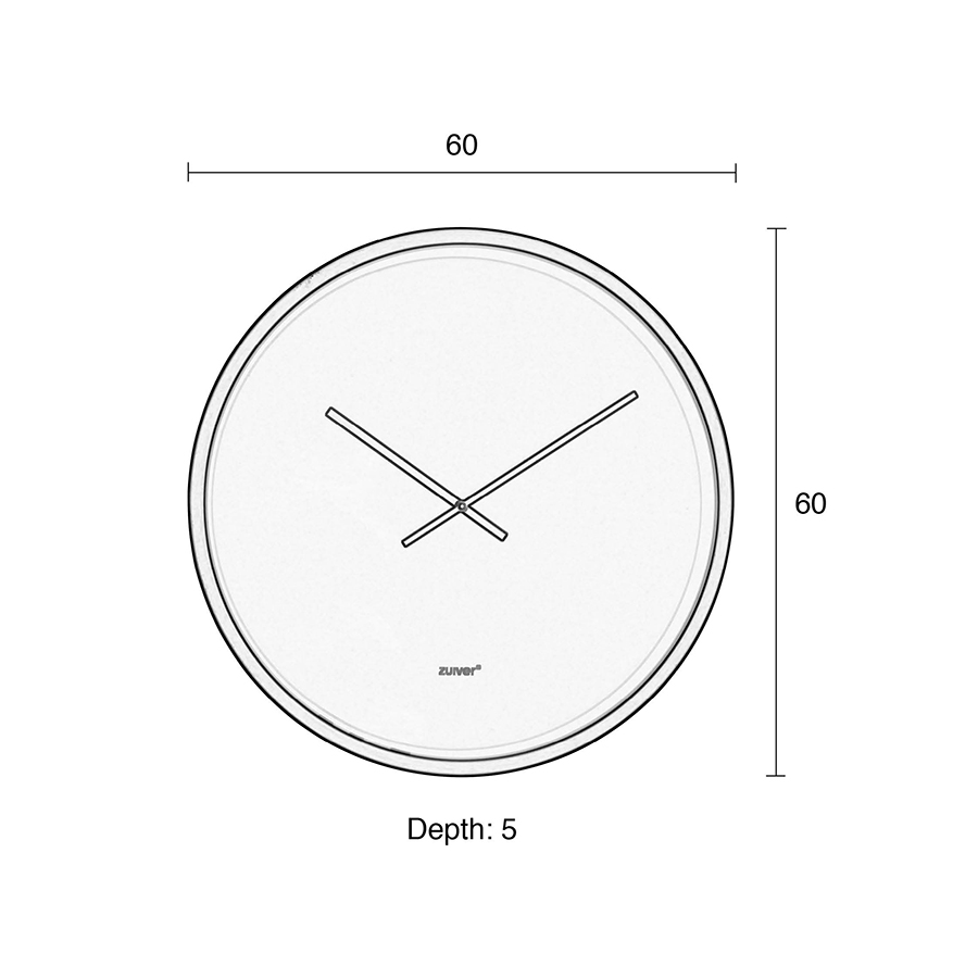 Часы Time Bandit серые Zuiver 8500007 - Вид №6