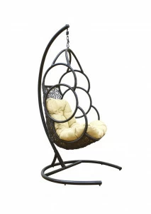 Подвесное кресло Pineapple ЭКО ДИЗАЙН ПЛЕТЕНАЯ 009587 Черный