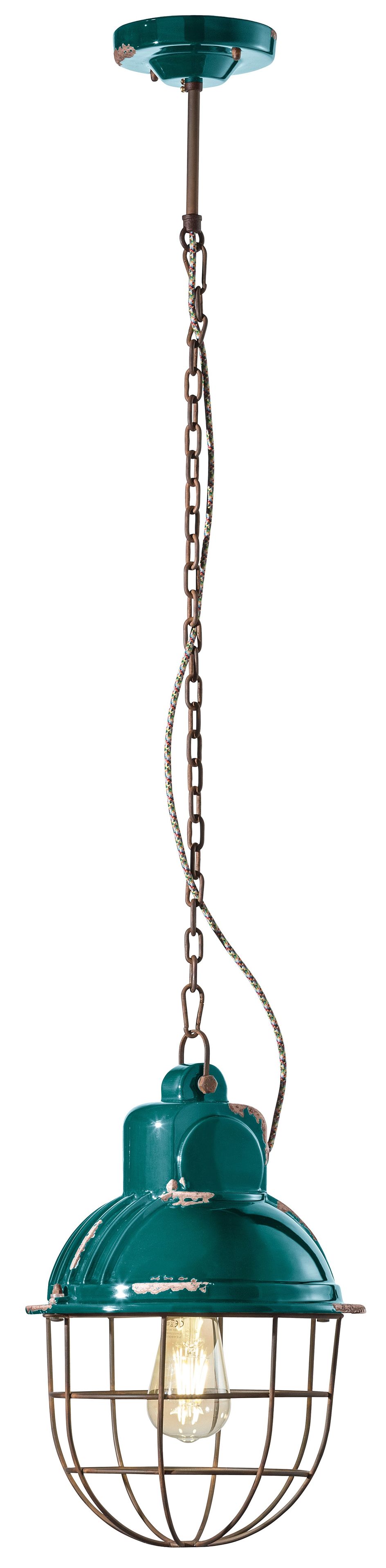 Керамический подвесной светильник FERROLUCE Industrial ARCH-00067090 - Вид №9