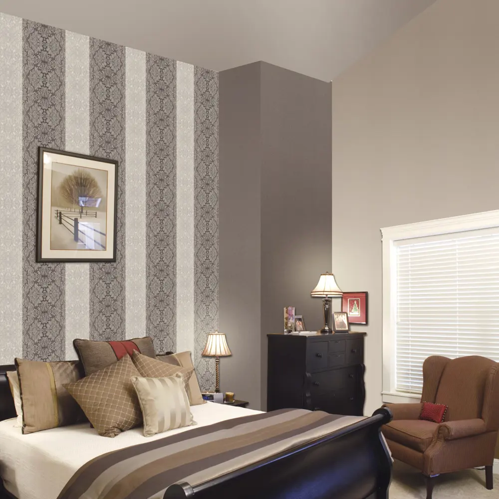 Обои Palermo 5287-37, флизелиновые, цвет коричневый, 1.06х10 м Erismann STLM-2030606 - Вид №4