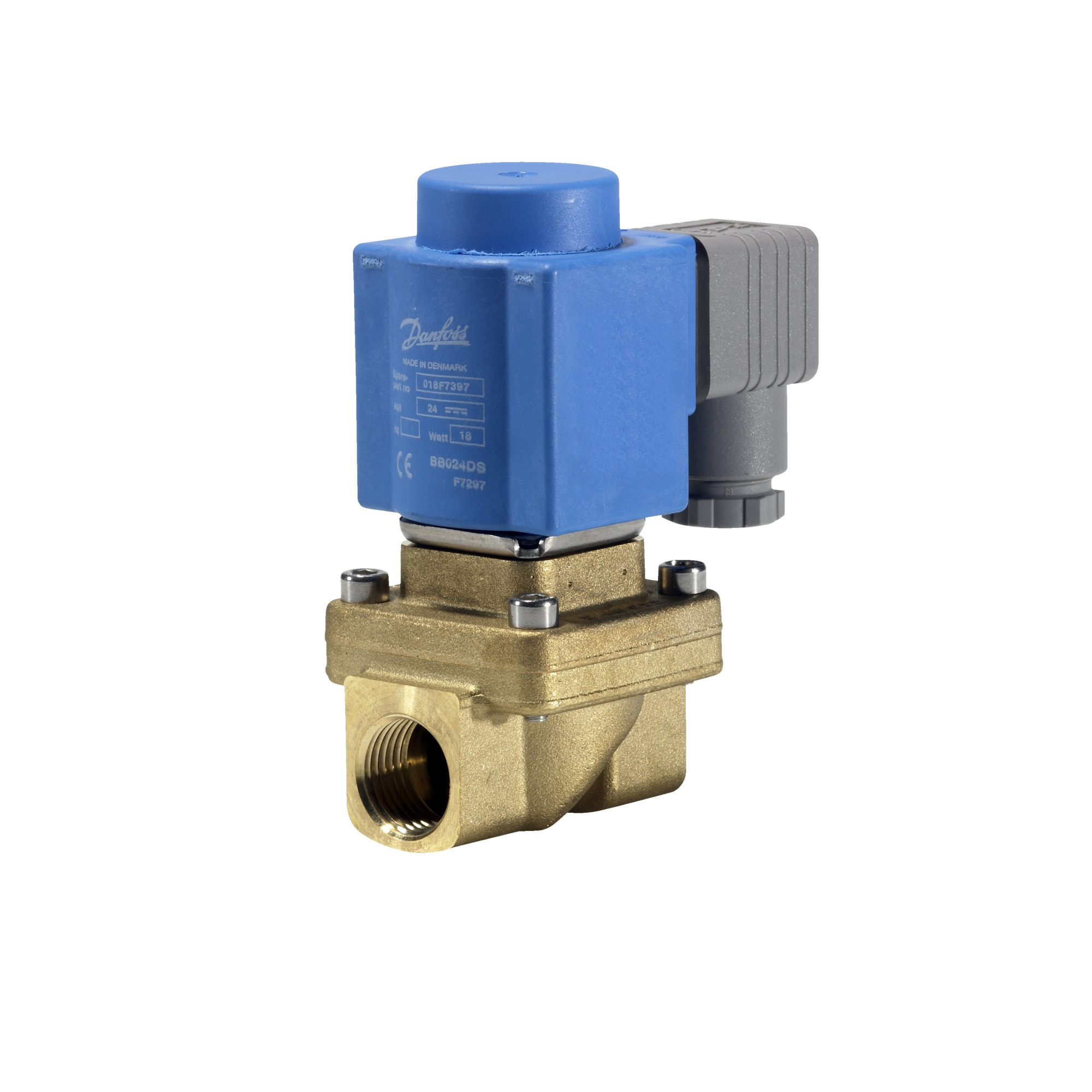 Danfoss EV250B — двухходовые электромагнитные клапаны с принудительным подъемом Клапан электромагнитный EV250B 032U5256  - Вид №5