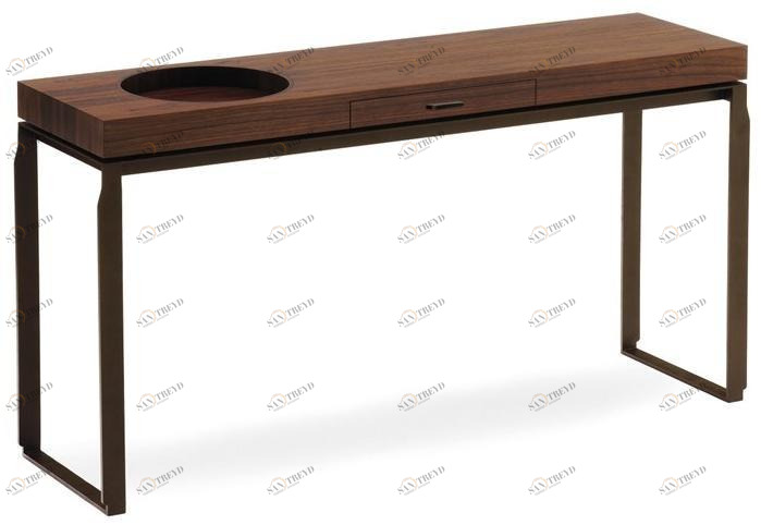 Giorgetti Прямоугольная деревянная консоль с ящиками Aei sun-id-1491852