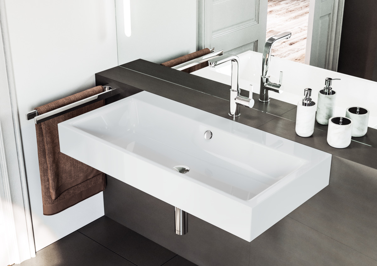 Умывальник KALDEWEI Сталь эмалированная 3167 455 холодный серый 70 31673319455 - Вид №4