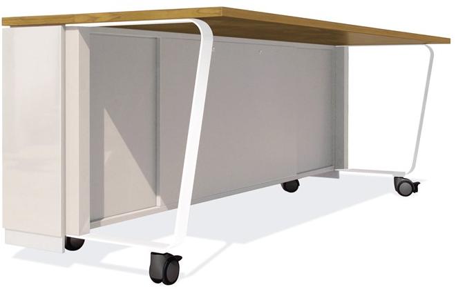 José Martínez Medina Складной деревянный стол для переговоров на колесиках sun-id-1402083 - Вид №1