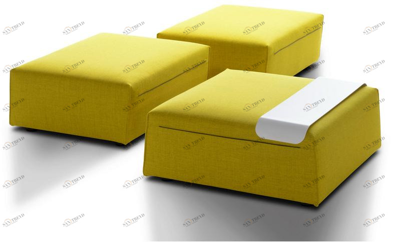 MDF Italia Пуф из мягкой ткани Thea sun-id-1509222