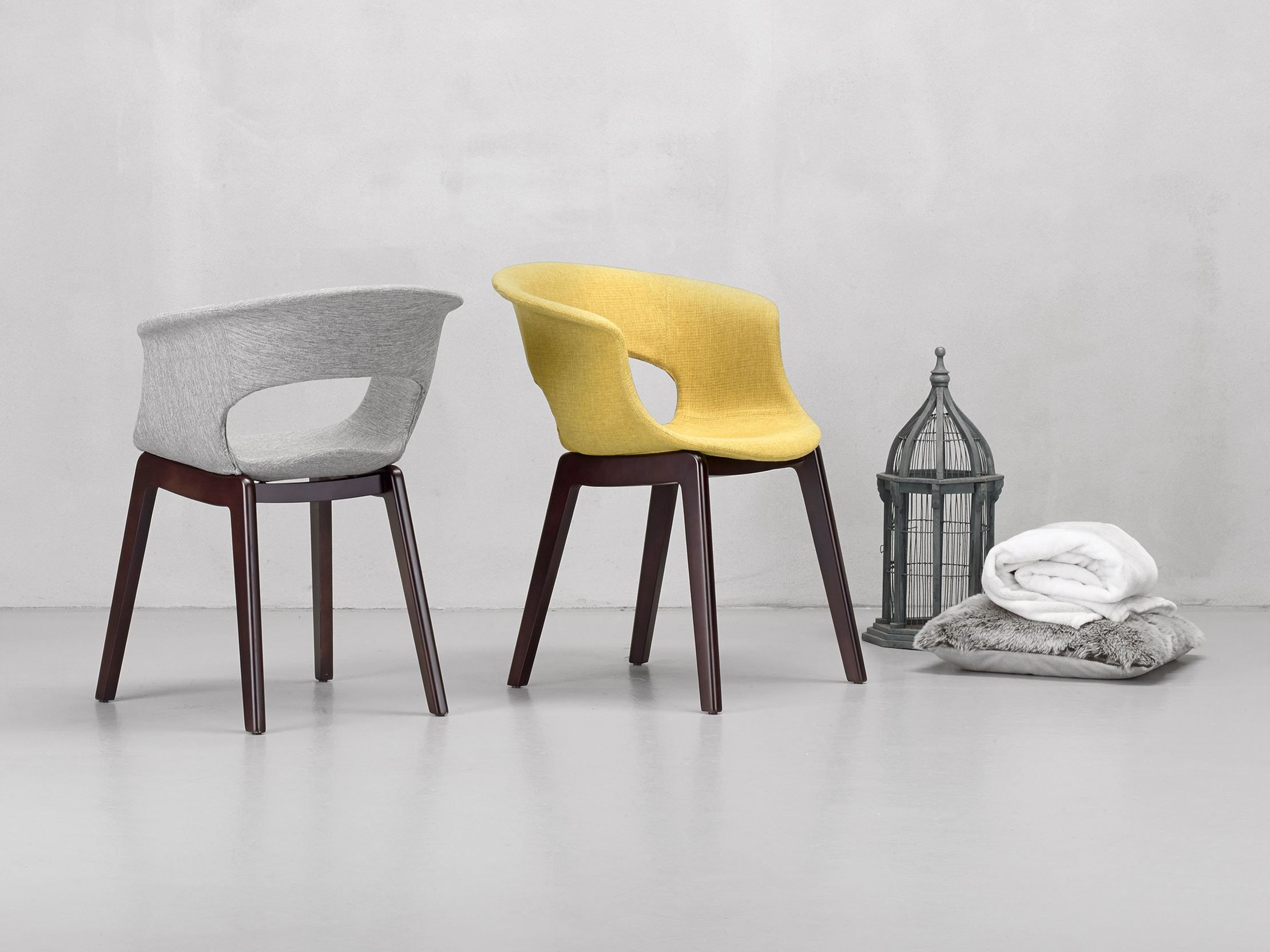 Тканевый стул с подлокотниками S-CAB Miss B ARCH-00121954 - Вид №1