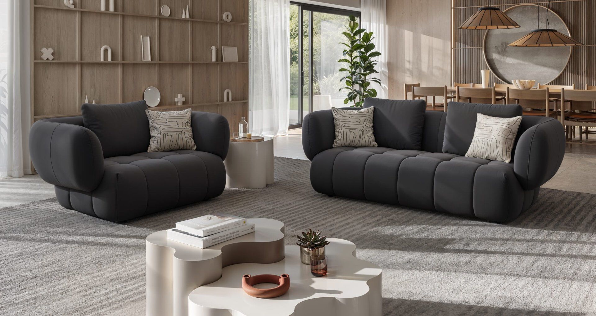 Кожаное кресло с подлокотниками Sofanella море ARCH-00078016 - Вид №3