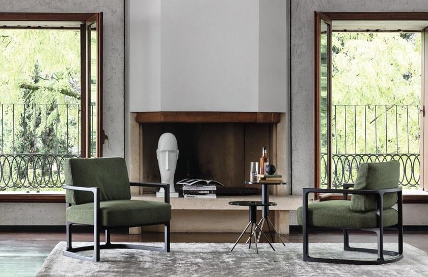 Porada Кресло из ткани с подлокотниками Nineteen sun-id-1466399 - Вид №1