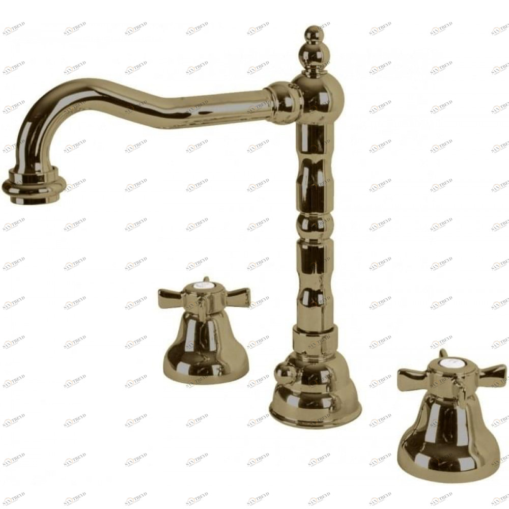 Смеситель для раковины на три отверстия CEZARES LORD-BLS2-02