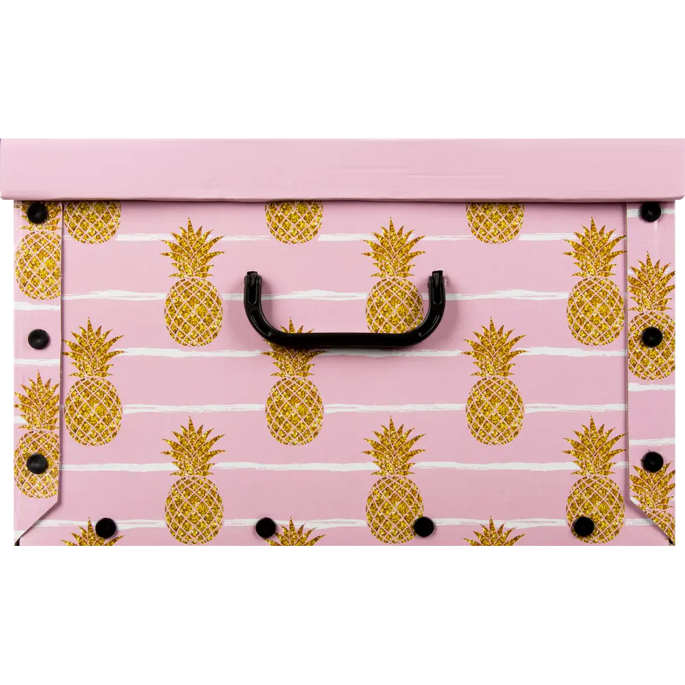Коробка Ананасы 39x50x24 см 46.8 л картон цвет розовый 82429015 STLM-2178277 DOMO PAK  - Вид №3