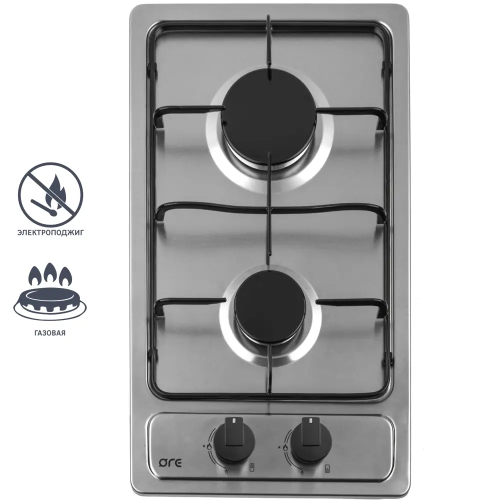 Газовая варочная панель ORE LGA30A с электроподжигом для компактной кухни 81953846 STLM-0015131