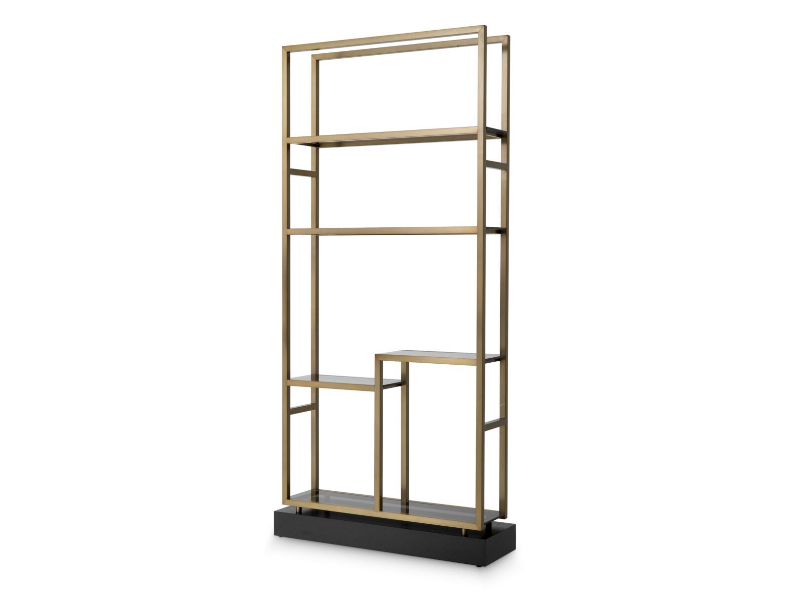 Книжный шкаф из латуни и стекла Eichholtz CORRADO II ARCH-00084674