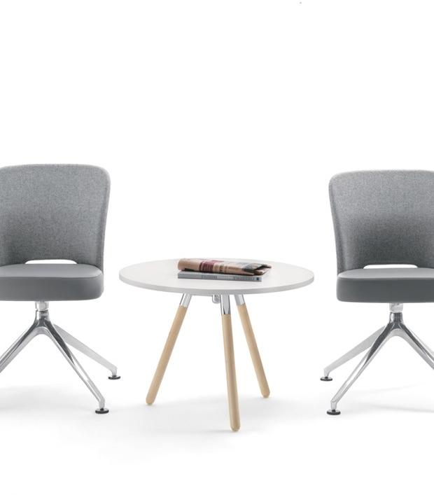 Sesta Круглый лакированный журнальный столик Blog sun-id-1495544 - Вид №3