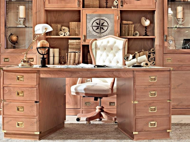 Caroti Деревянный стол с ящиками Regent sun-id-1378840