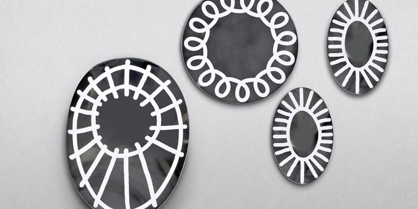 Gervasoni Овальное настенное зеркало Brick sun-id-1378830 - Вид №7