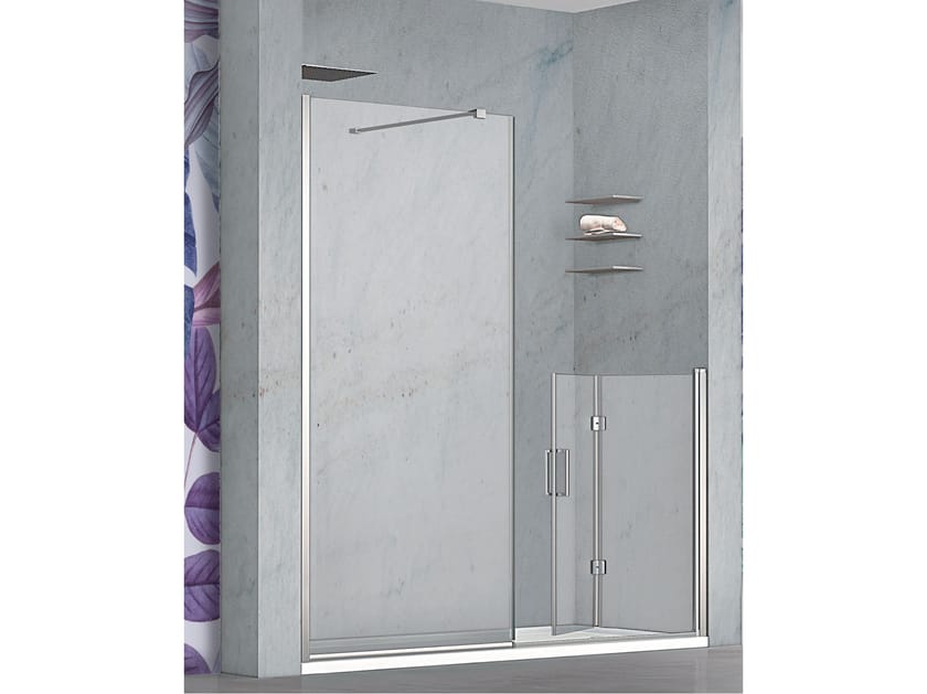 Хрустальная ниша душевая кабина с книжной дверью Metidea топ ARCH-00147933