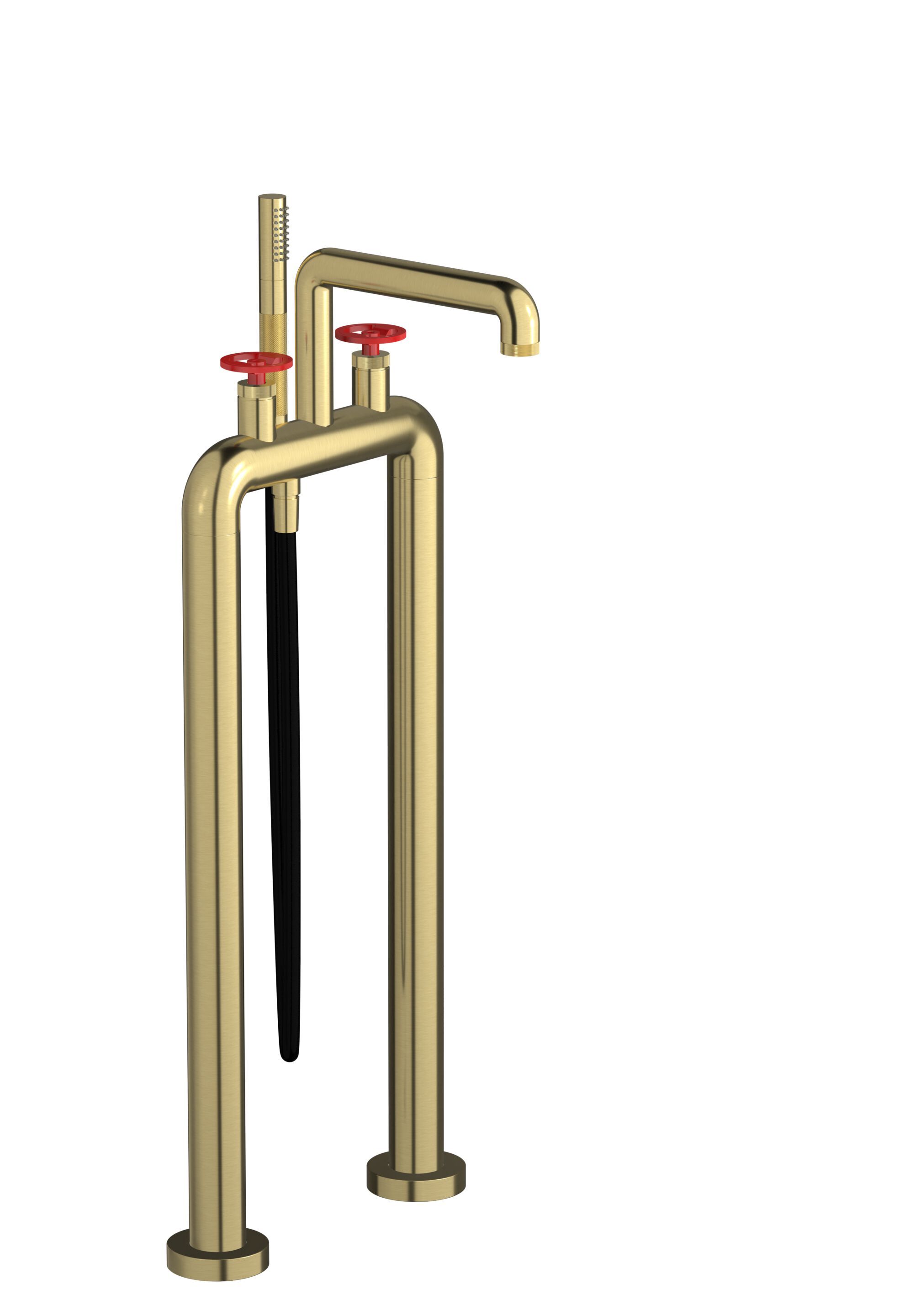 Напольный смеситель для ванны с ручным душем IB Bold ARCH-00144398 - Вид №9