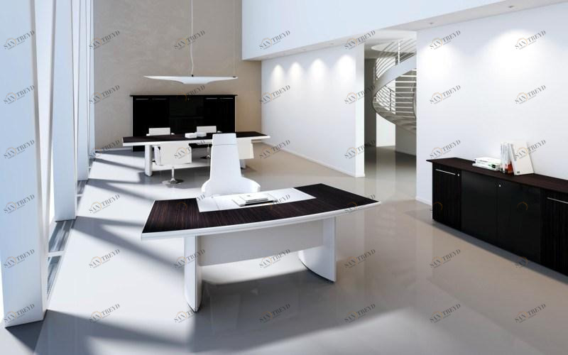 MASCAGNI Рабочий стол из дерева с ящиками Arco sun-id-1495876