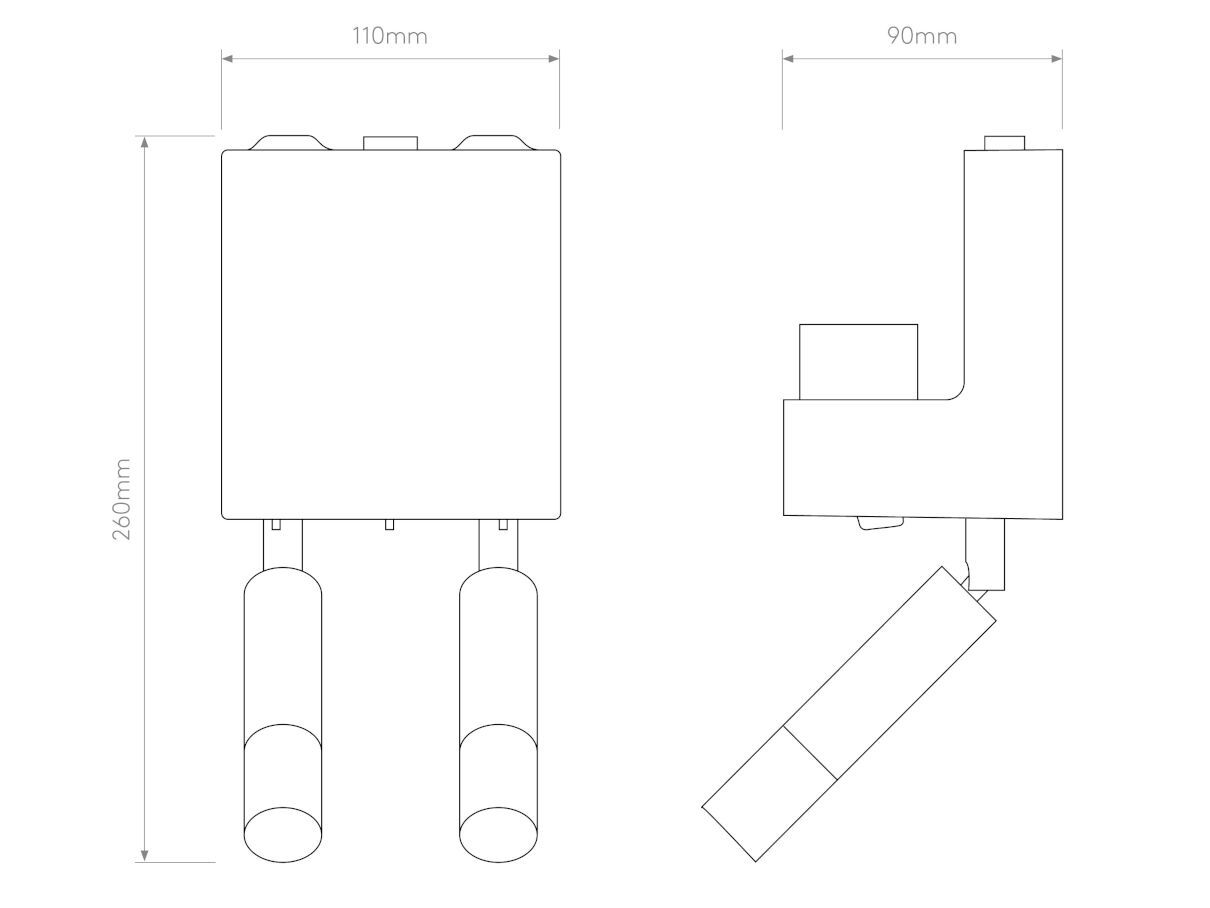 Светодиодная лампа для чтения с тканевым абажуром Astro Lighting Venn ARCH-00088648 - Вид №26