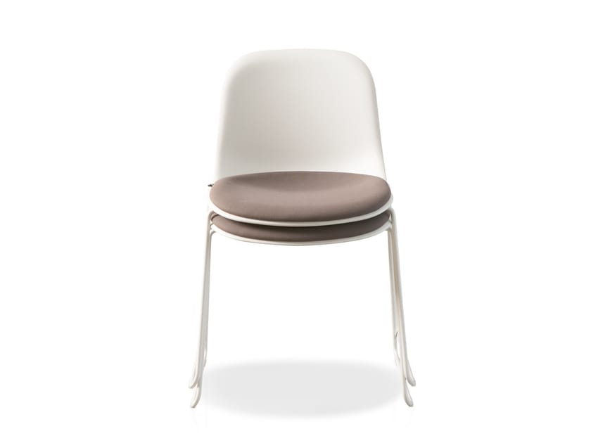 Штабелируемый стул для салазок FANTONI Seating system ARCH-00077991