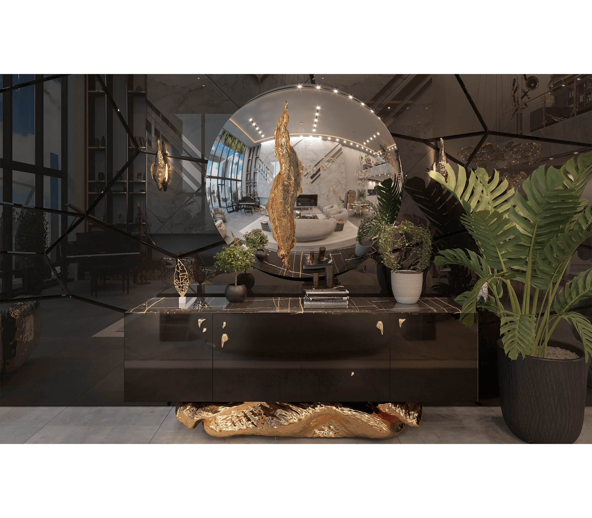 0-307 зеркало Лапиаза Boca Do Lobo  - Вид №6