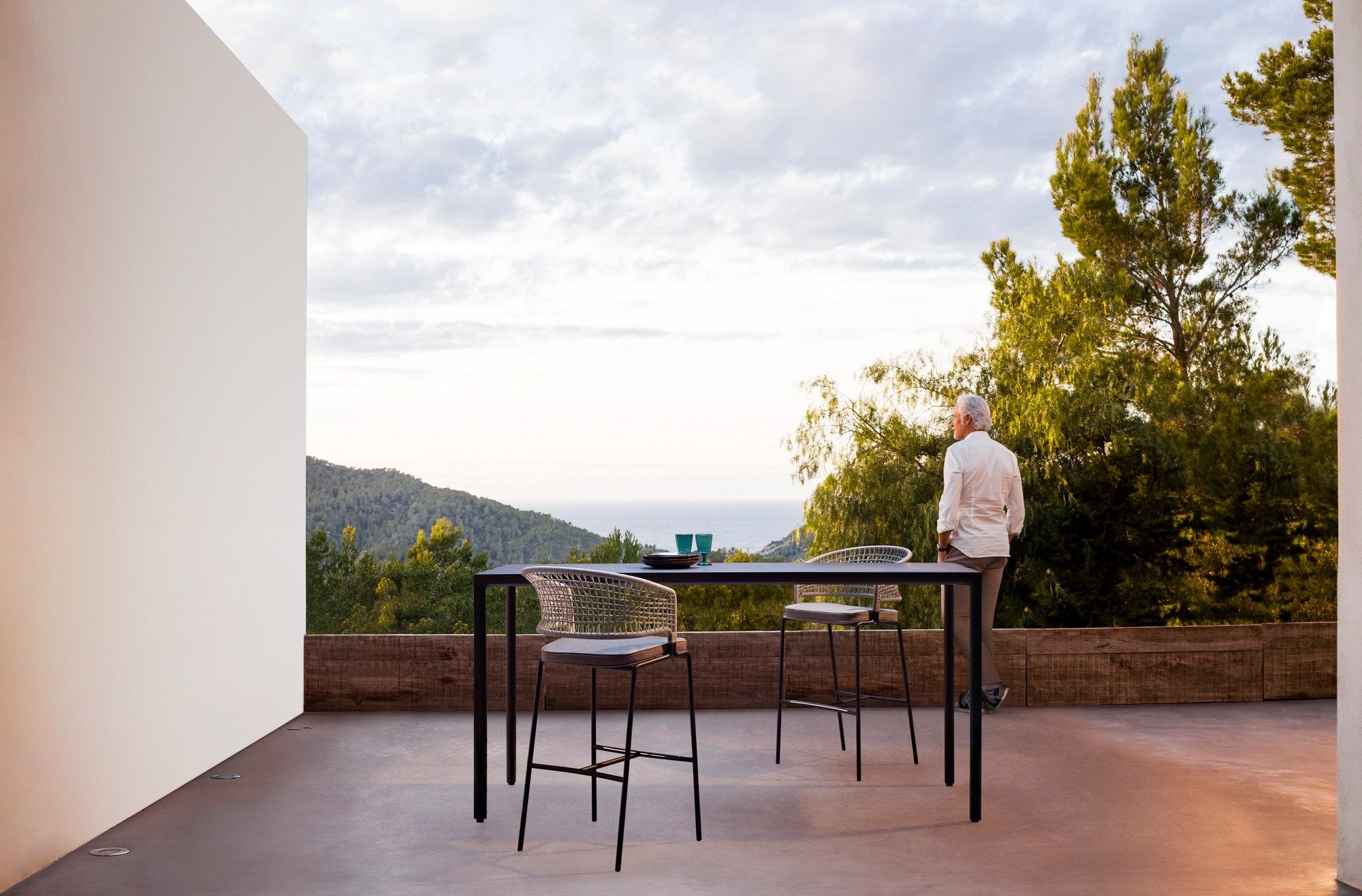 Высокий садовый стул TRIBÙ CTR ARCH-00068234 - Вид №1