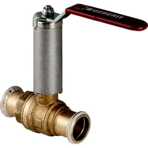 GEBERIT 94963 Шаровой кран Geberit Mapress, NPW, с рукояткой с уступом