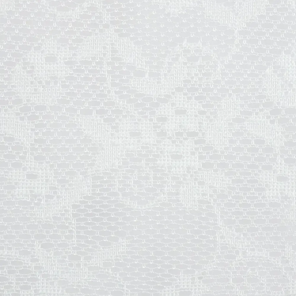 Тюль на ленте «Ажур» 250х260 см полиэстер цветы цвет экрю AMORE MIO STLM-2159780 - Вид №4