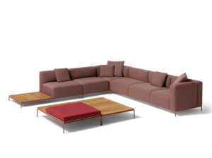 Ткань съемный садовый диван