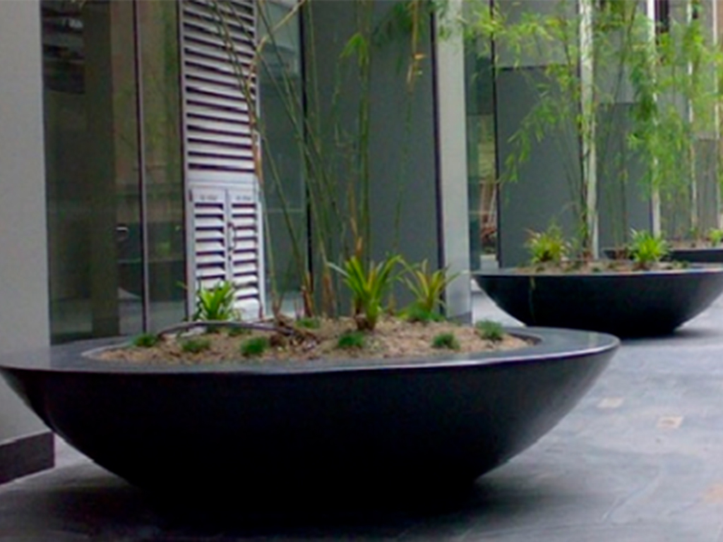 Кашпо коллекции "Эра" FD-05-80 120/40 ГеоПластБорд GPBST-66 - Вид №1