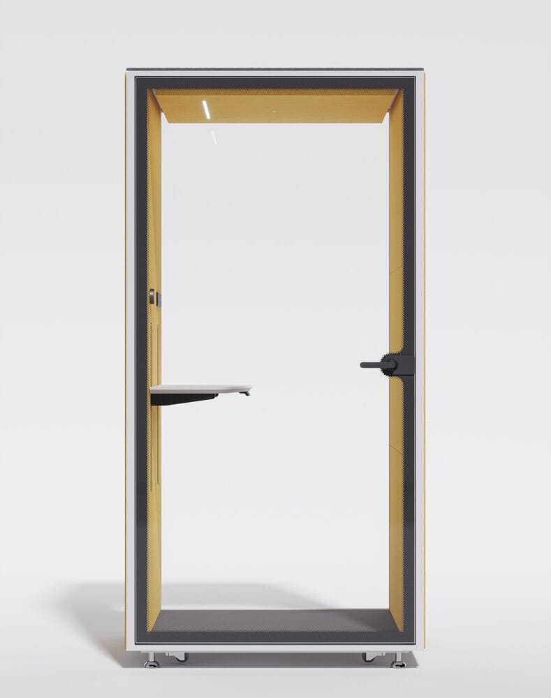 Отдельно стоящая одиночная акустическая офисная кабина WORKSPACE ECHOBOX ARCH-00136328 - Вид №4