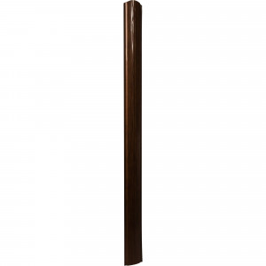 82022453 Штакетник ПРЕМ 130мм 2 м темное дерево Премиум