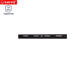 Направляющая однорядная Larvij 200 см 55 кг/20 см цвет чёрный