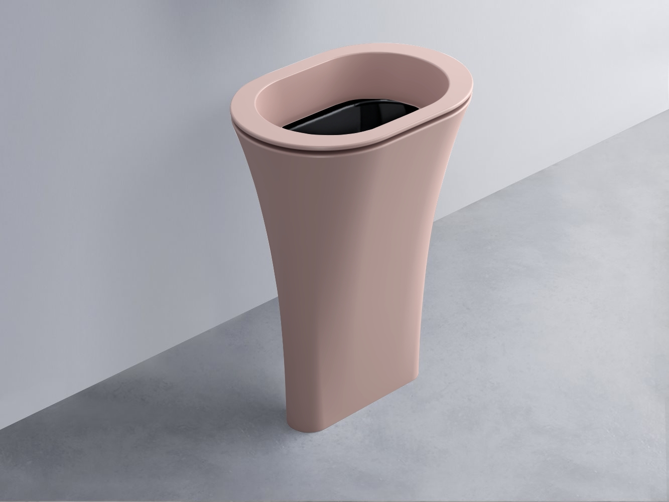 AMLA65-CP+AMPILO-N+AMCOLO-CP Раковина Amedeo Ovale отдельностоящая cielo Enjoy + Amedeo Ceramica Cielo