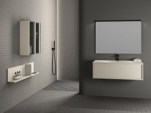 Одноместный туалетный столик с зеркалом