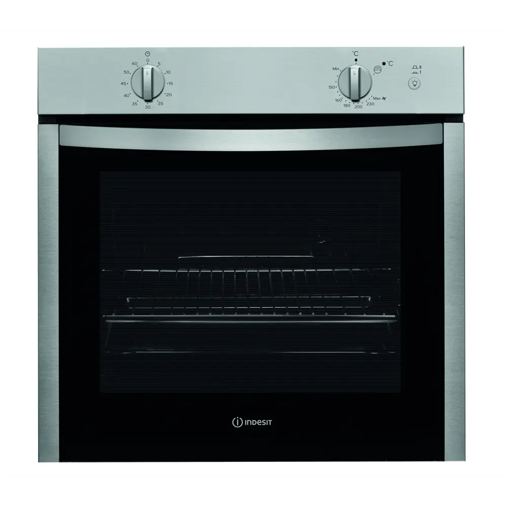Духовой шкаф газовый Indesit IGW 324 IX 59.1x59.1x55.1 см цвет нержавеющая сталь STLM-2012110