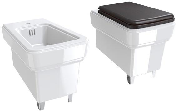 Подвесной унитаз настенный Белый BLEU PROVENCE So fifties Италия sun-id-1471913 - Вид №2